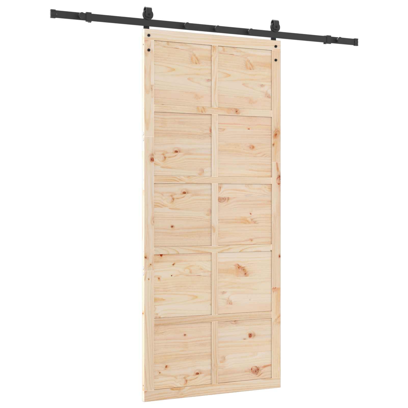 Solid Pine Sliding Door 90x208cm | Simpledeals