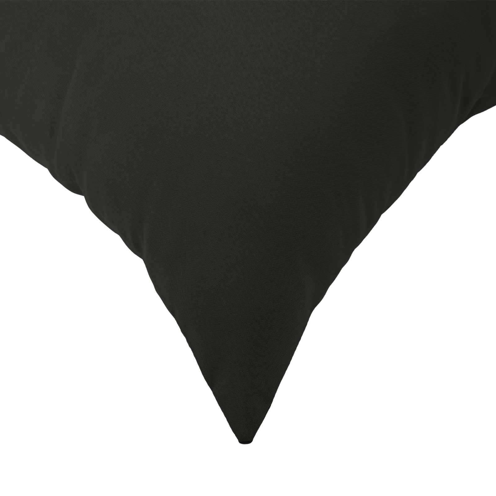 Outdoor Cushion Black Polyester 40x60cm