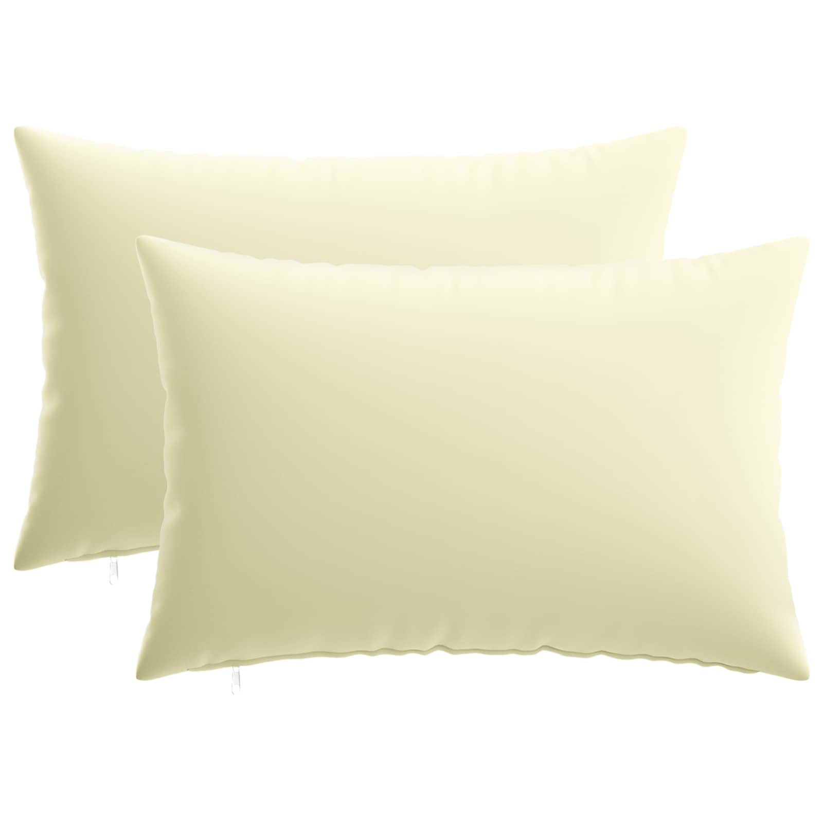 Cream Cushion Set 2 Pieces 40x60cm