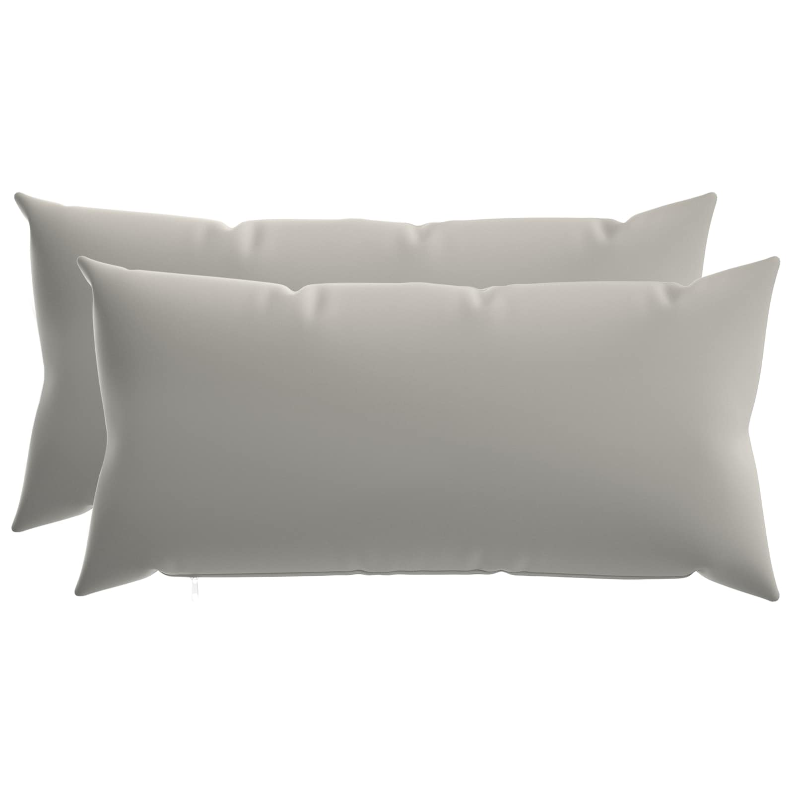 Grey Outdoor Cushion Set 40x80cm