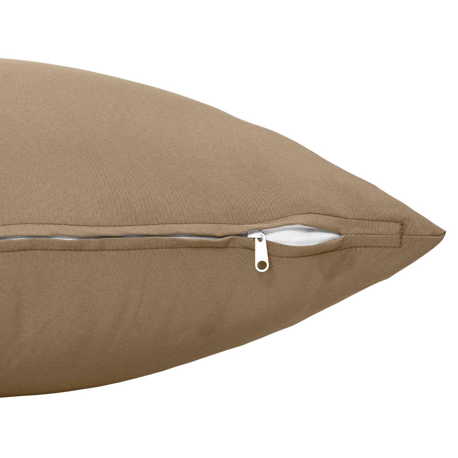Outdoor Cushion Taupe Polyester 45x45cm