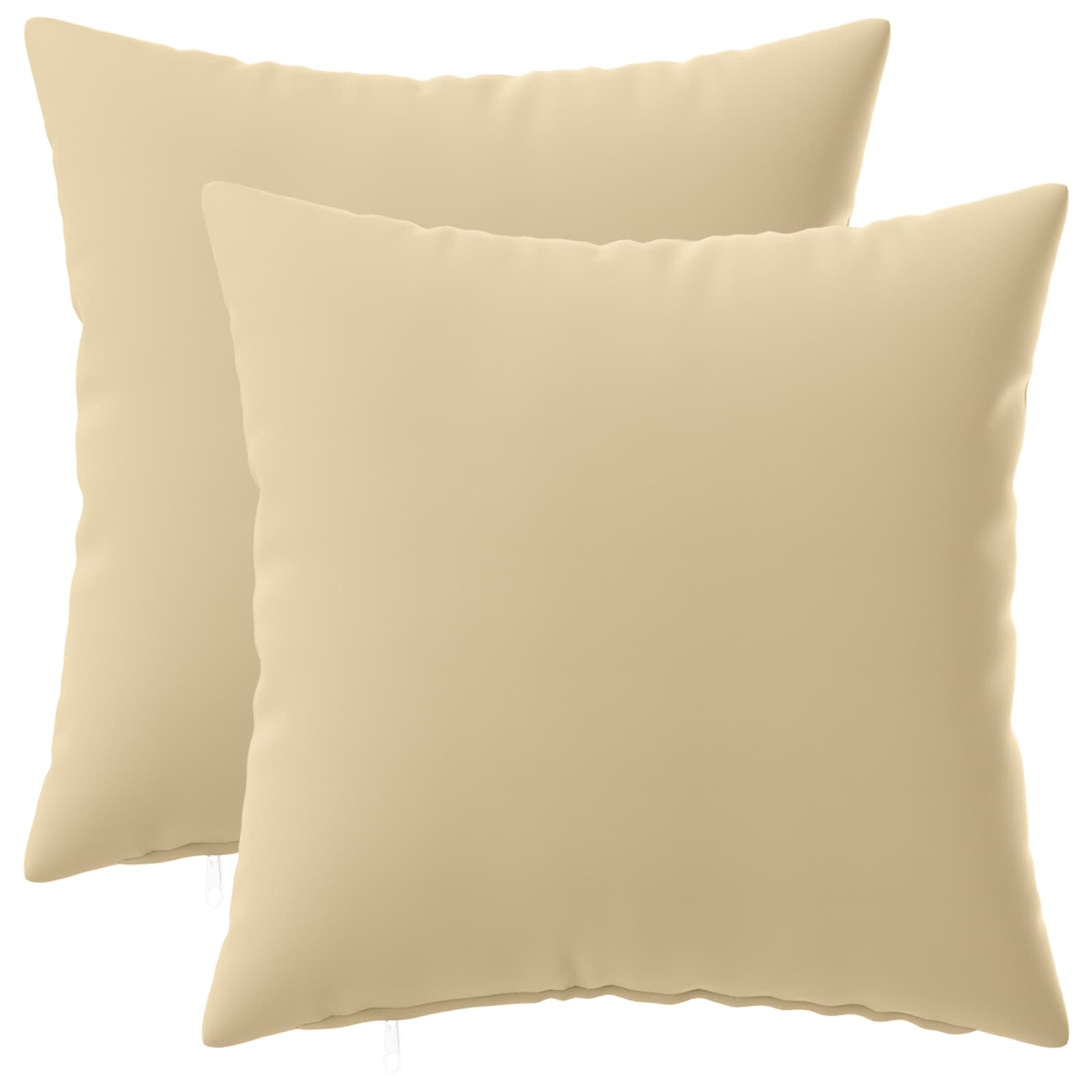 Beige Outdoor Cushion Set 50x50cm