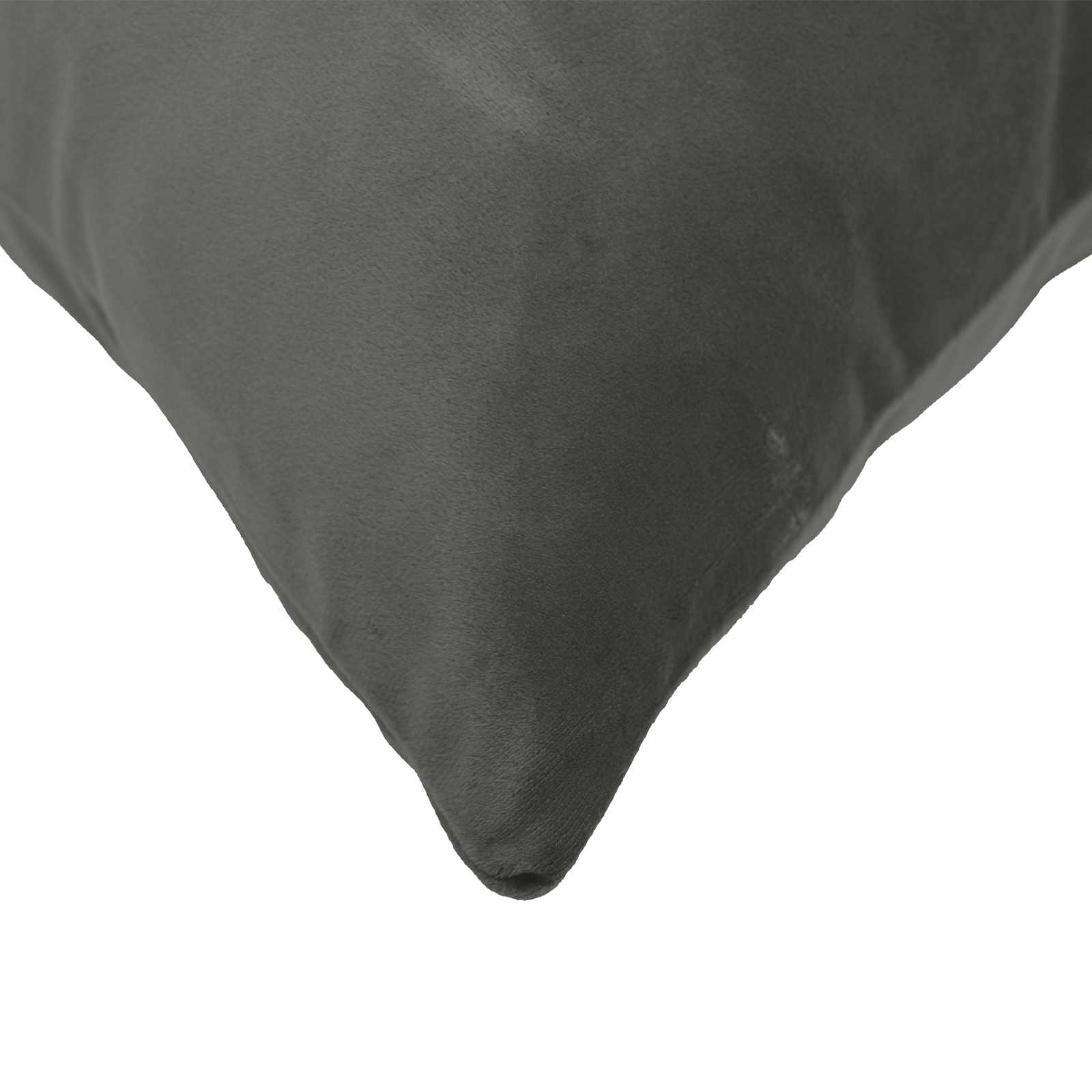Velvet Cushion Dark Grey 60x60cm