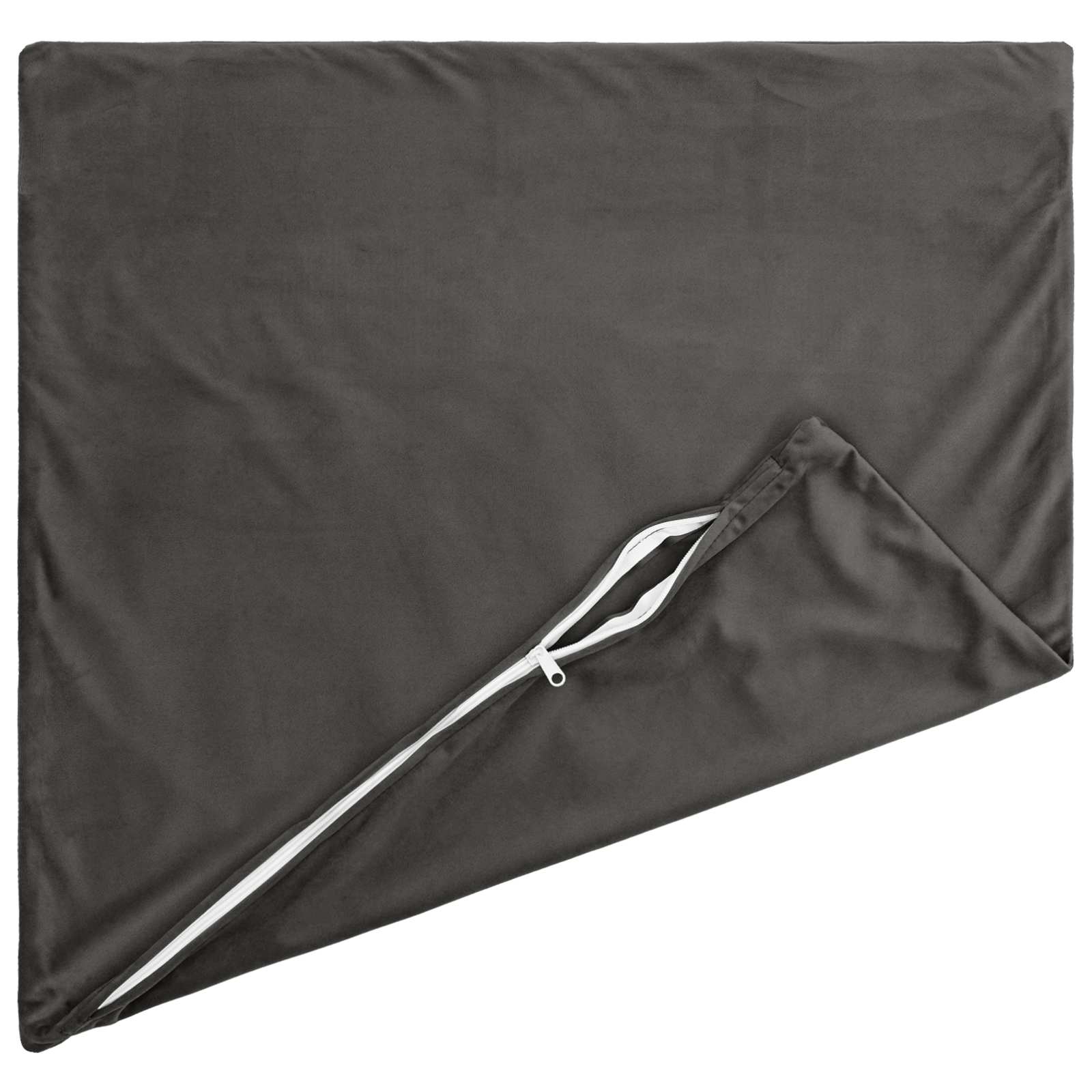 Velvet Cushion Dark Grey 60x60cm