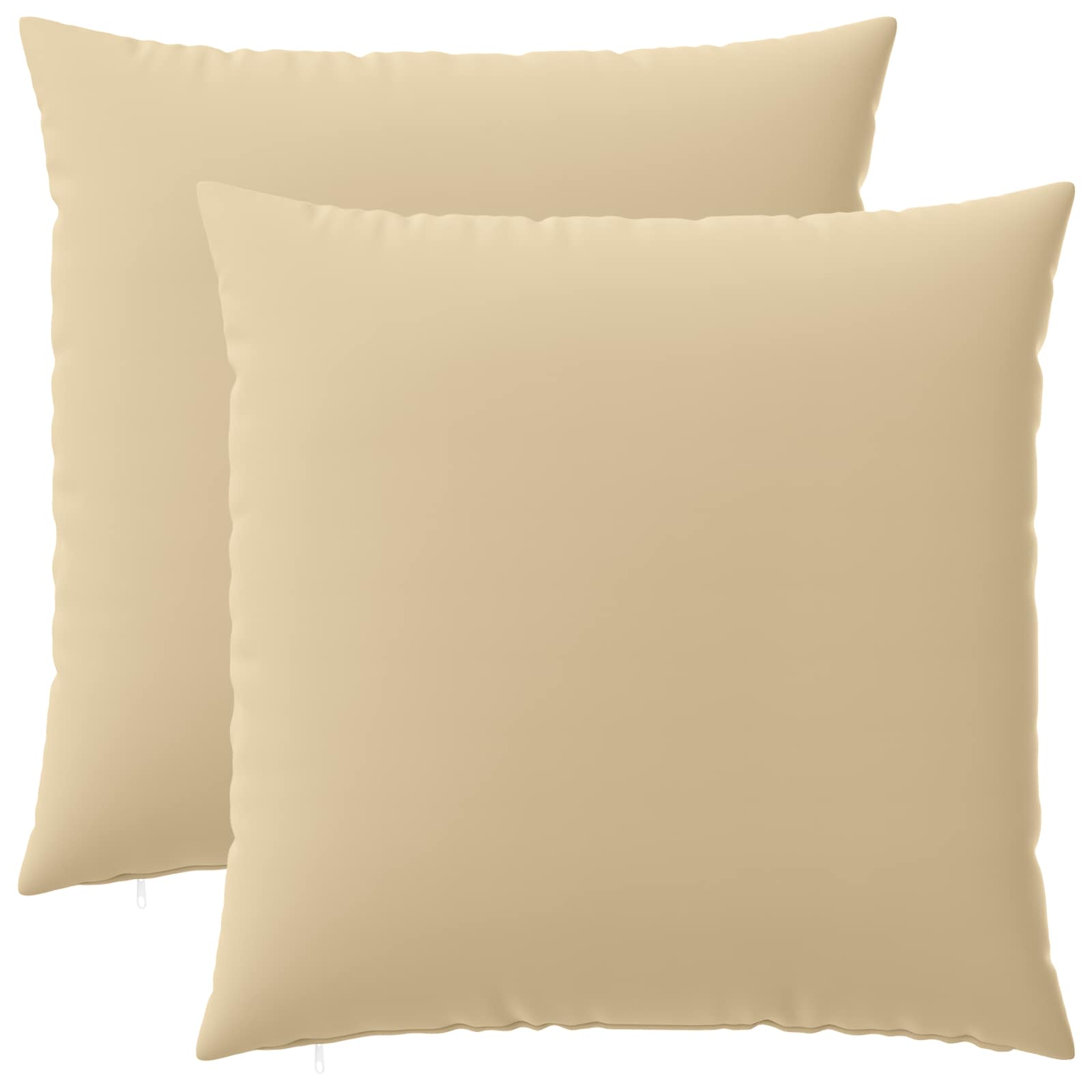 Beige Outdoor Cushion Set 60x60cm