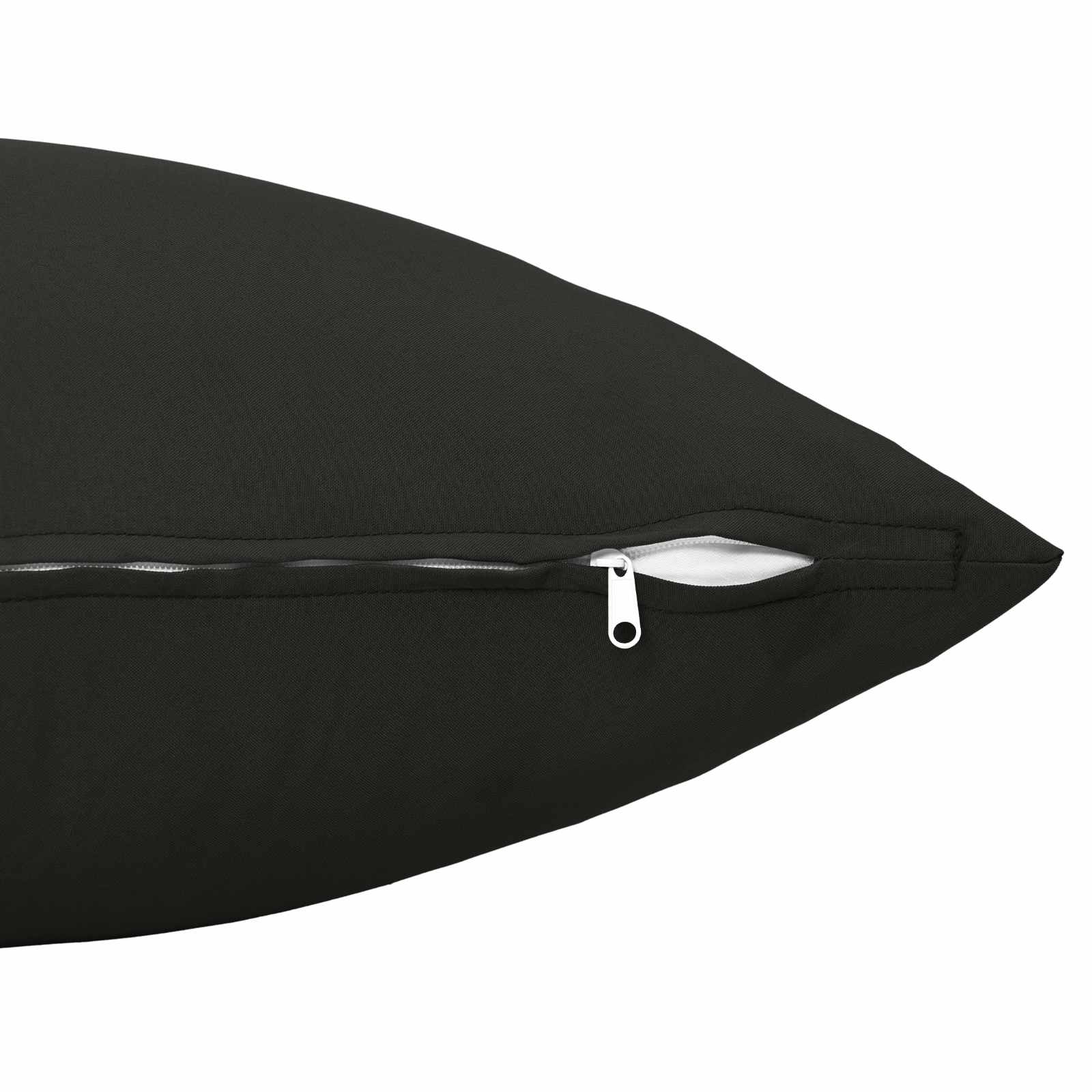 Outdoor Cushion Black Polyester 65x65cm
