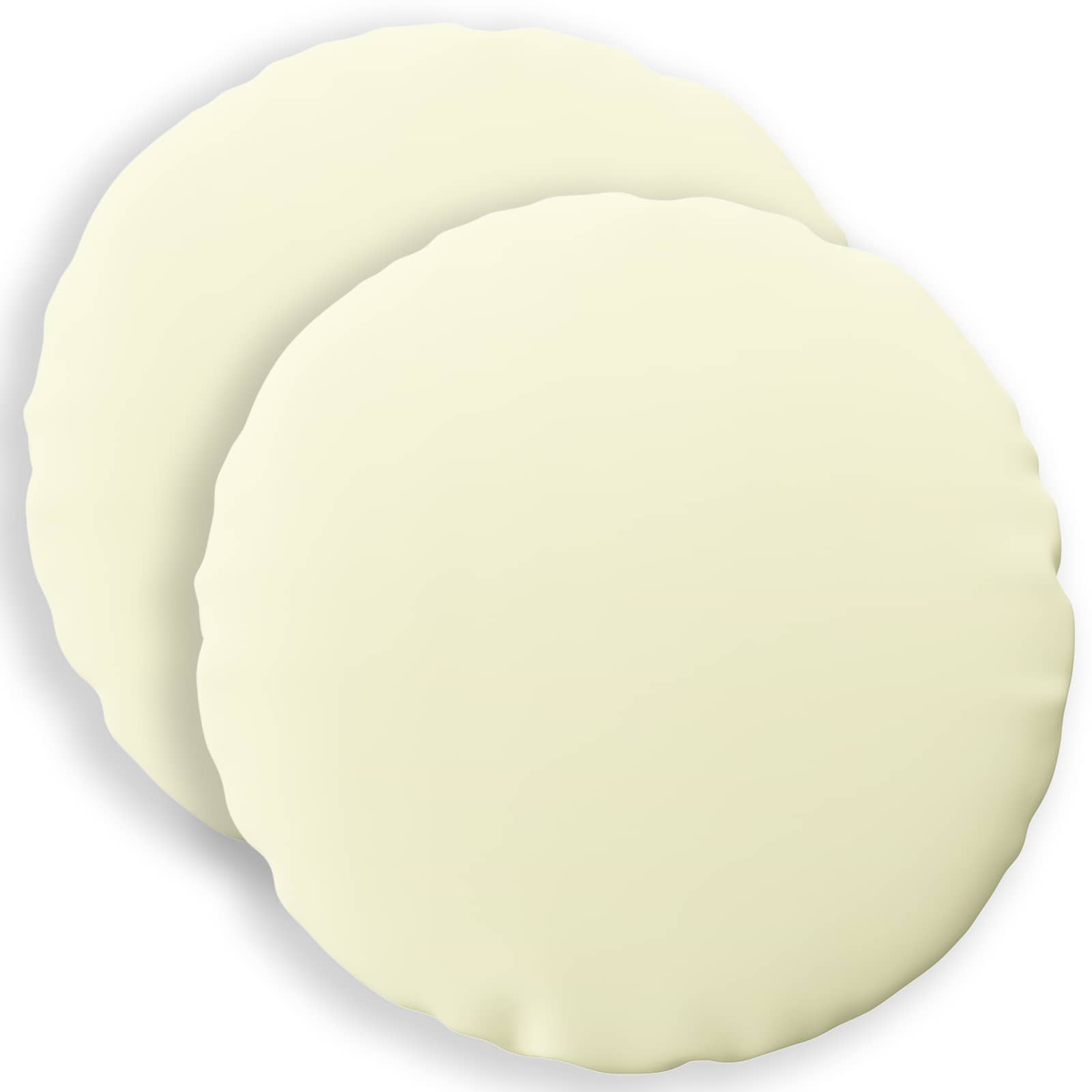 Cream Polyester Cushion Set