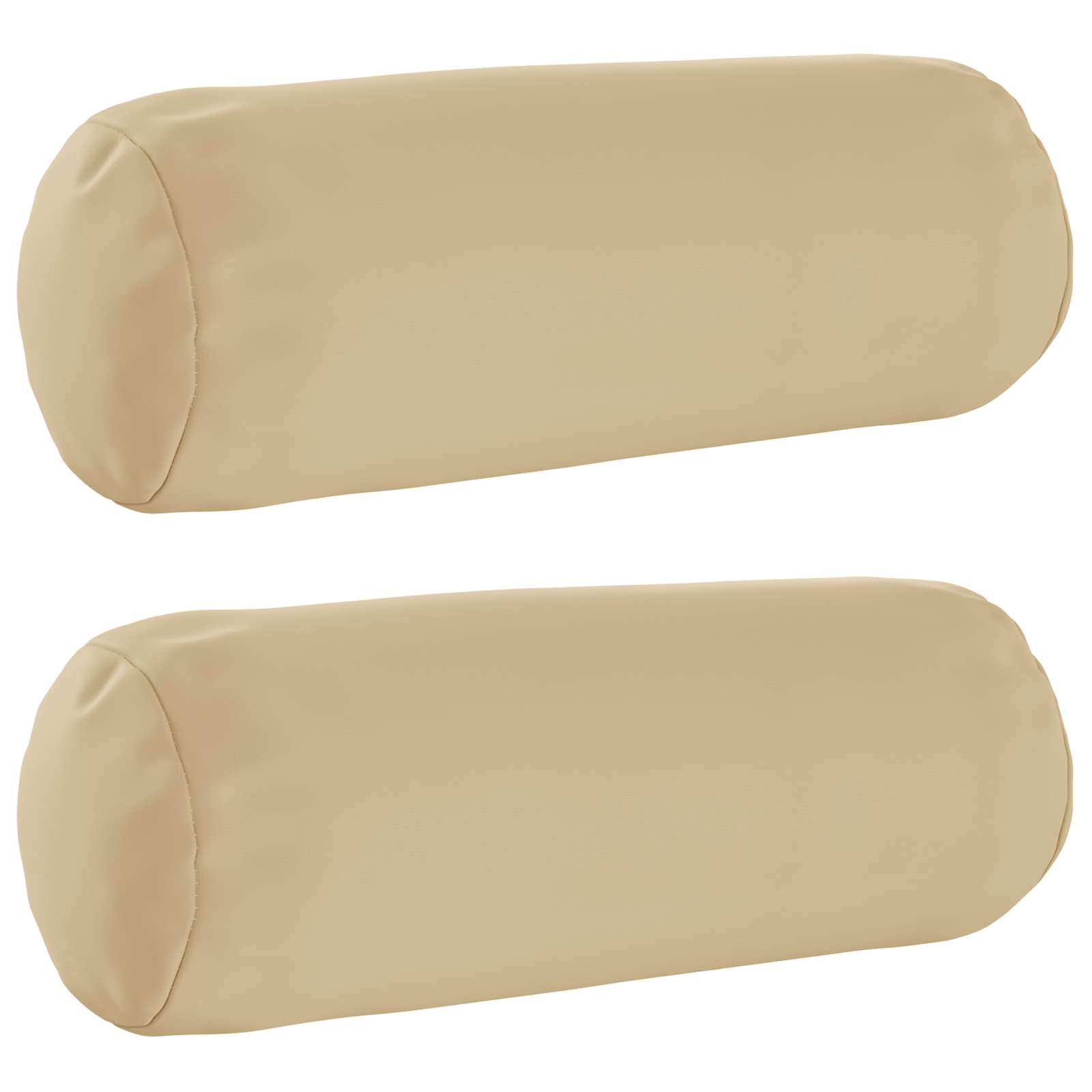 Beige Cushion Set 2 Pieces 15x40cm