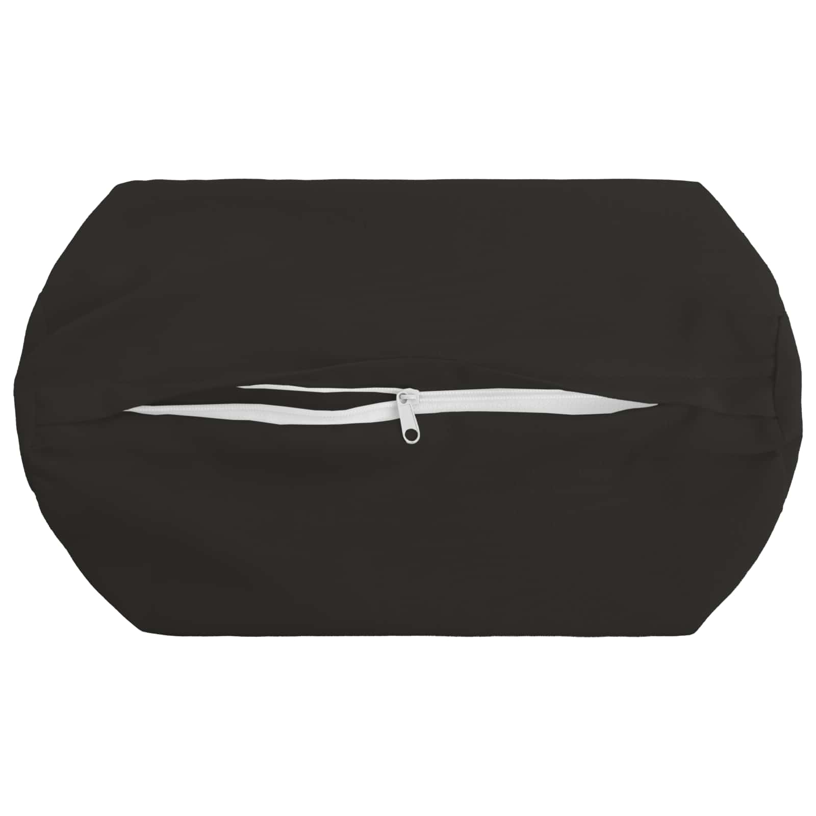 Outdoor Cushion Black Polyester 15x40cm