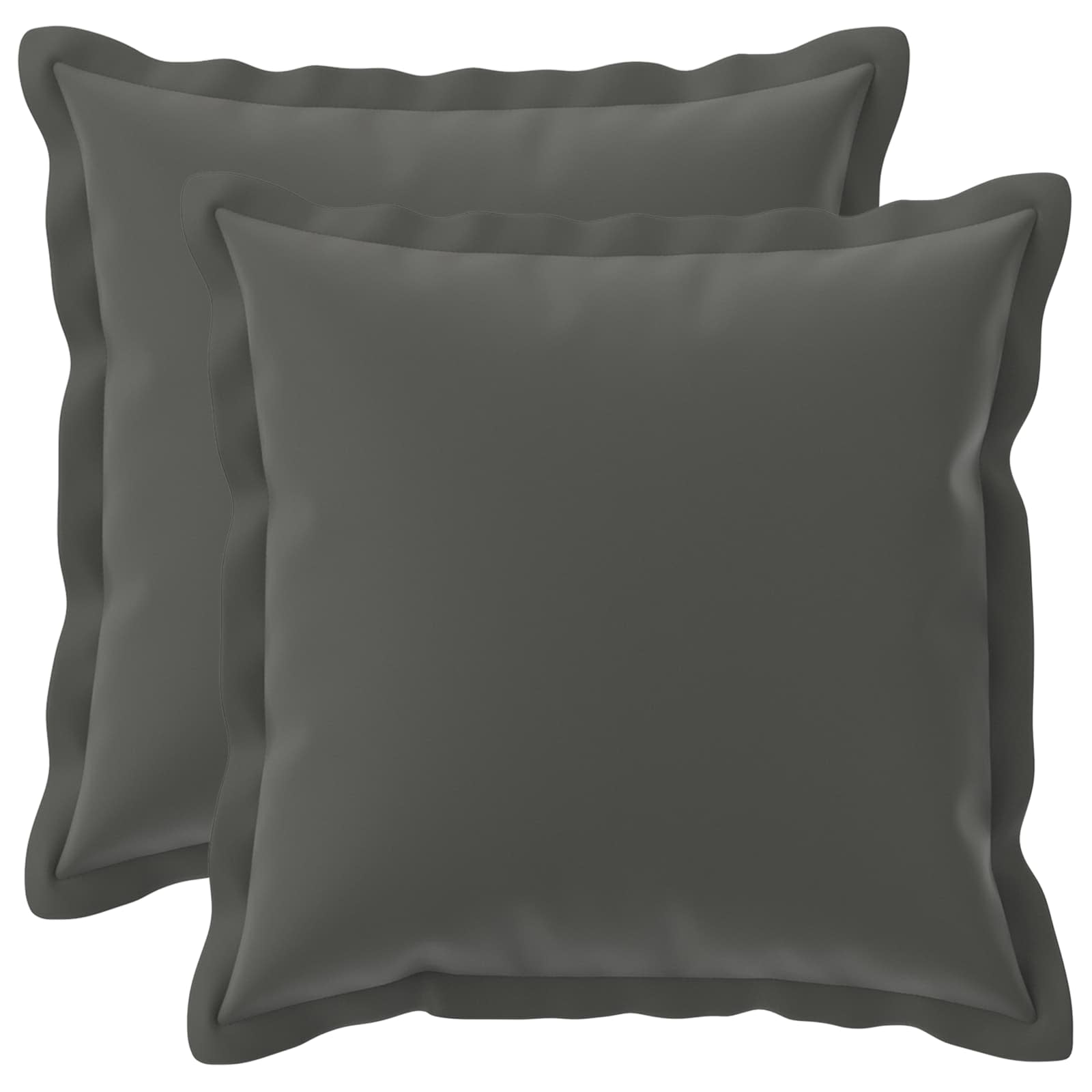 Outdoor Cushion Anthracite Polyester 45x45cm