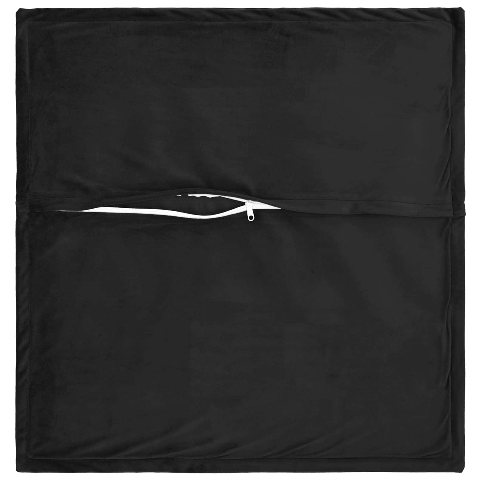 Velvet Cushion Black 65x65cm