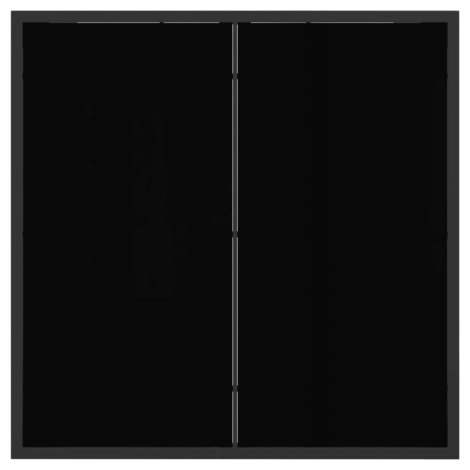 5-Piece Outdoor Dining Set Black Grey | Simpledeals