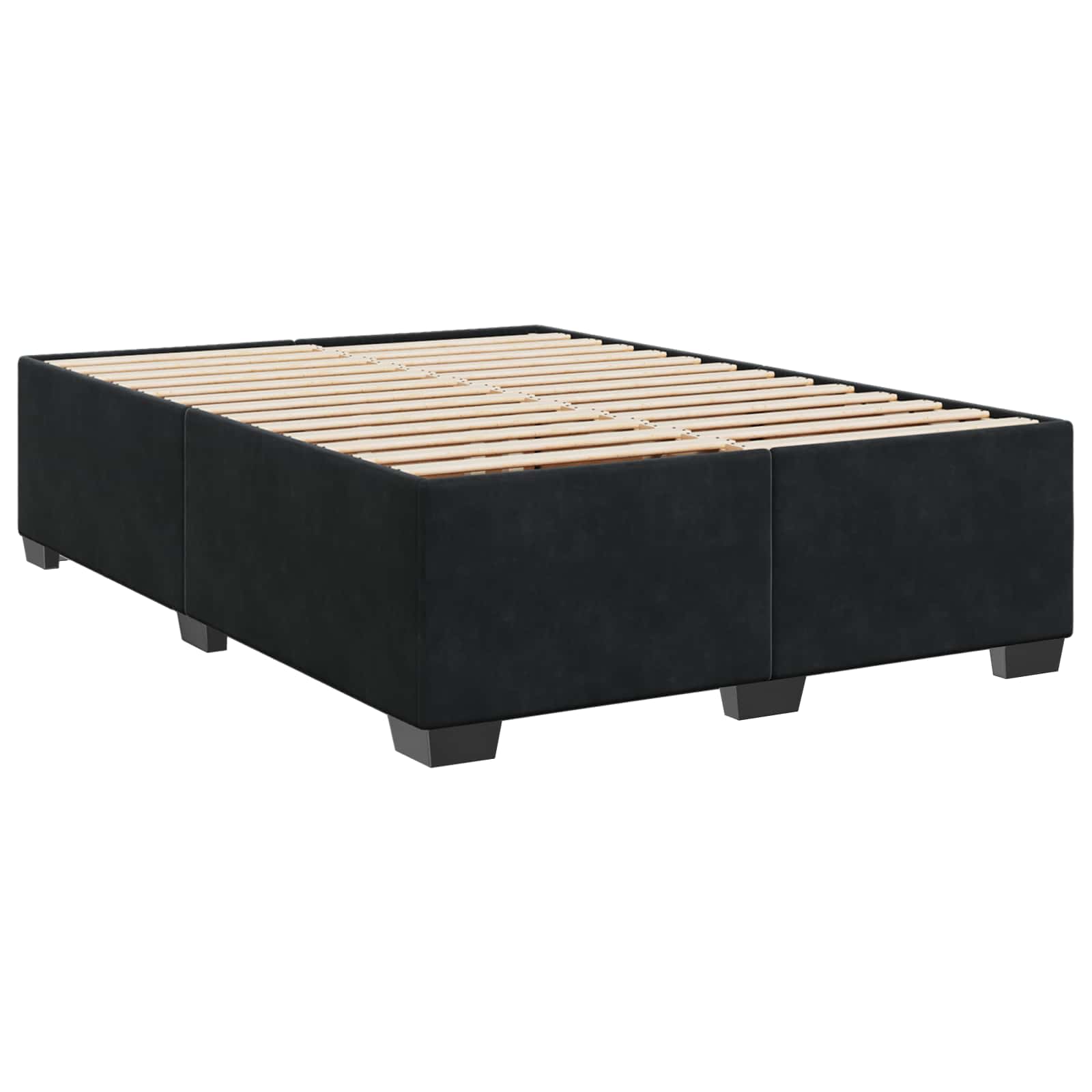 Double Velvet Bed Frame 190 cm x 144 cm x 88 cm