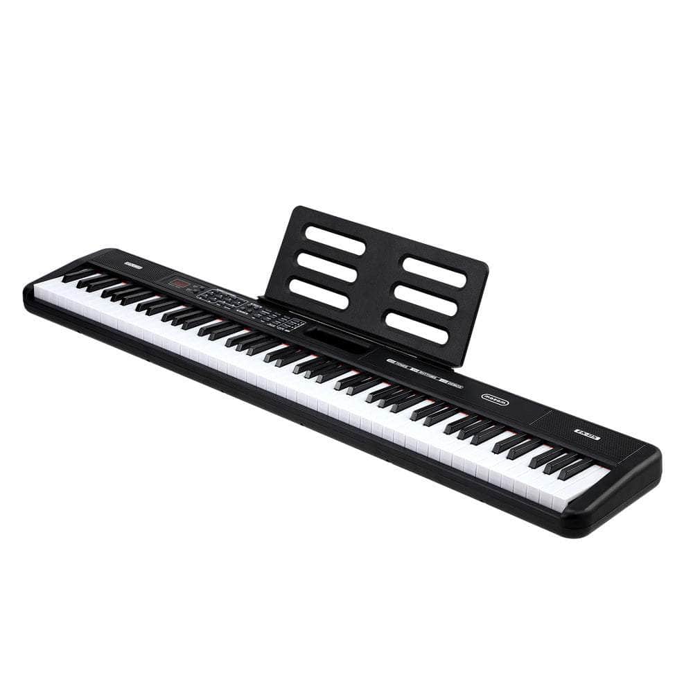 88-Key Electronic Piano Keyboard Portable Lighted Music Instrument