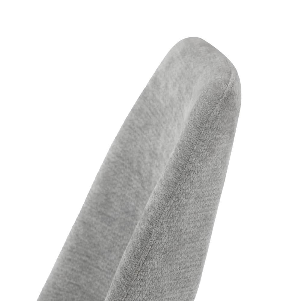 8x Dining Chairs Chenille Fabric Upholstered Kitchen Side Chairs Beige Green & Grey