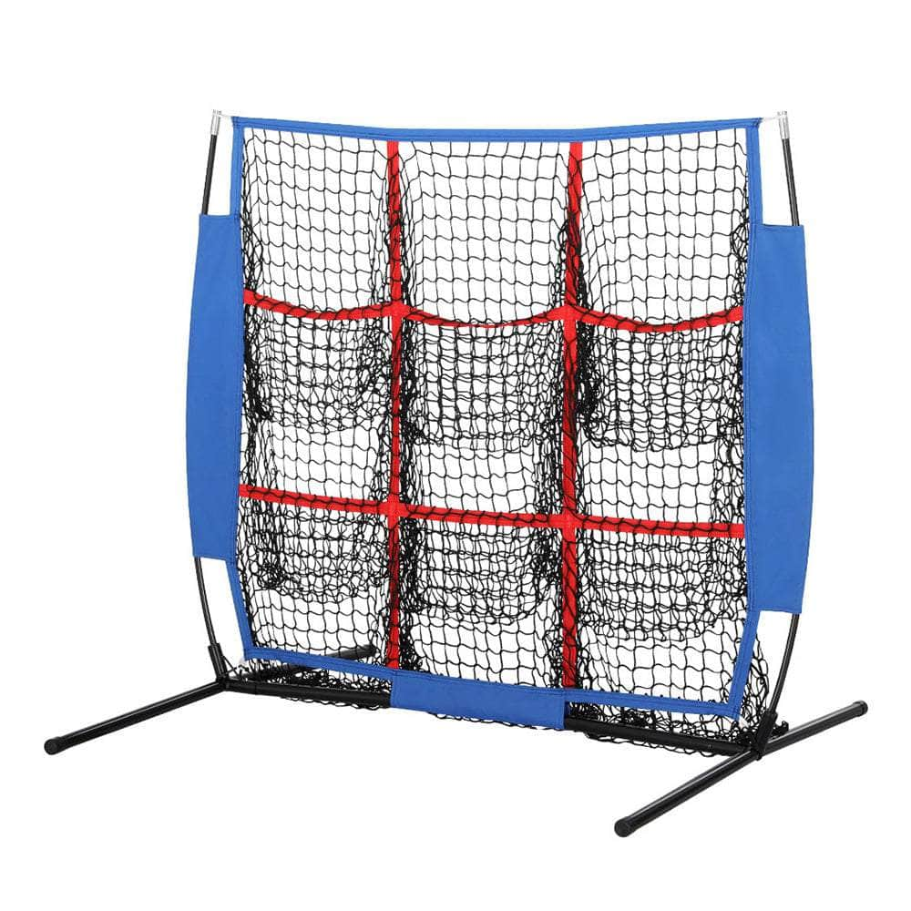 9-Pocket Pitching Net for Baseball and Football