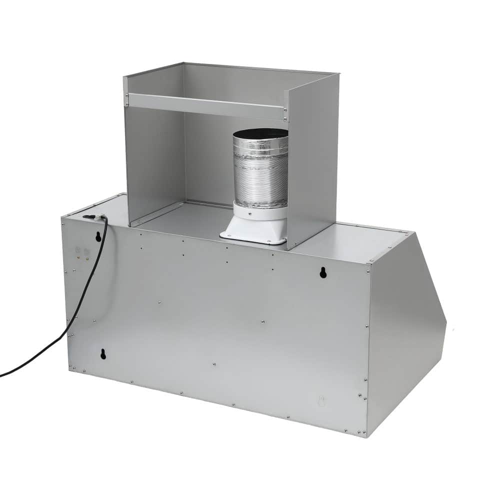 900mm Range Hood 3-Speed Fan LED Display Remote Control