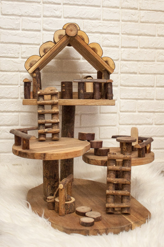 Large Tree House - Cat Scratching Posts