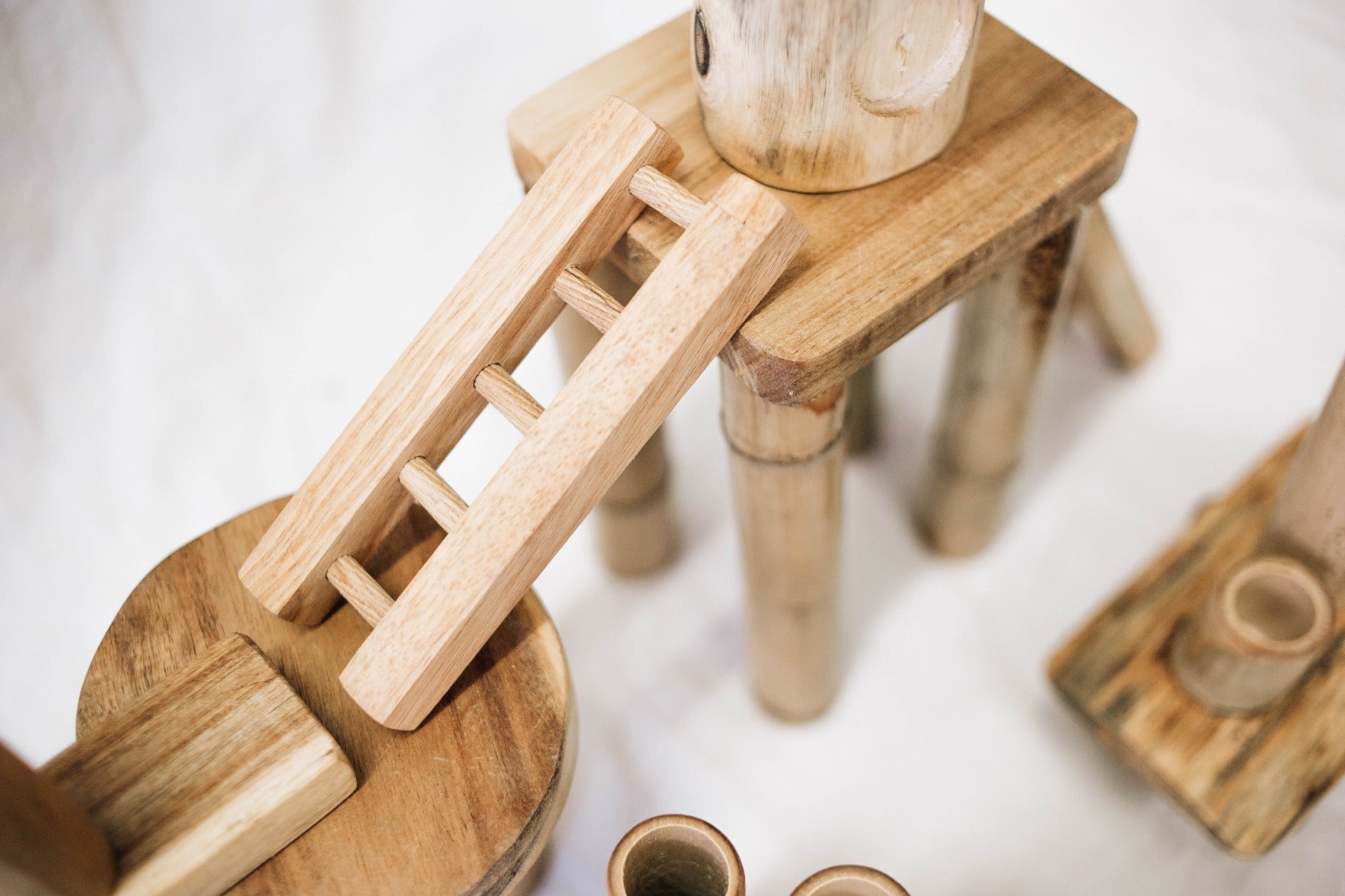 Bamboo Building Set 50 Pcs
