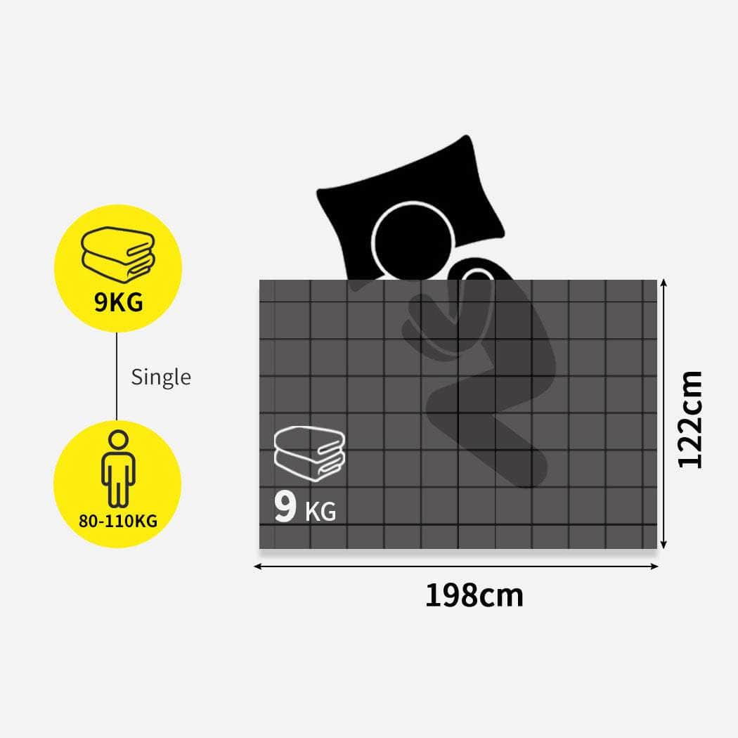 9KG Weighted Blanket Promote Single 9KGS