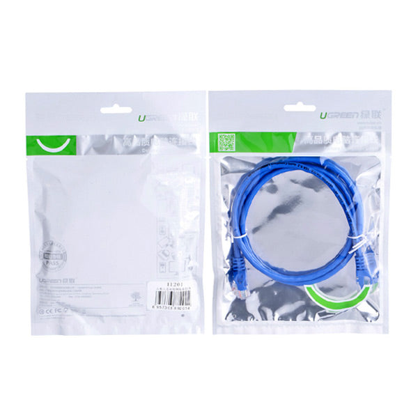 Cat6 Utp Lan Cable Blue Color 26Awg Cca 10M (11205)