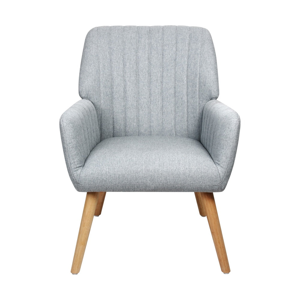 Elevate Your Space with the Stylish Blue Accent Armchair