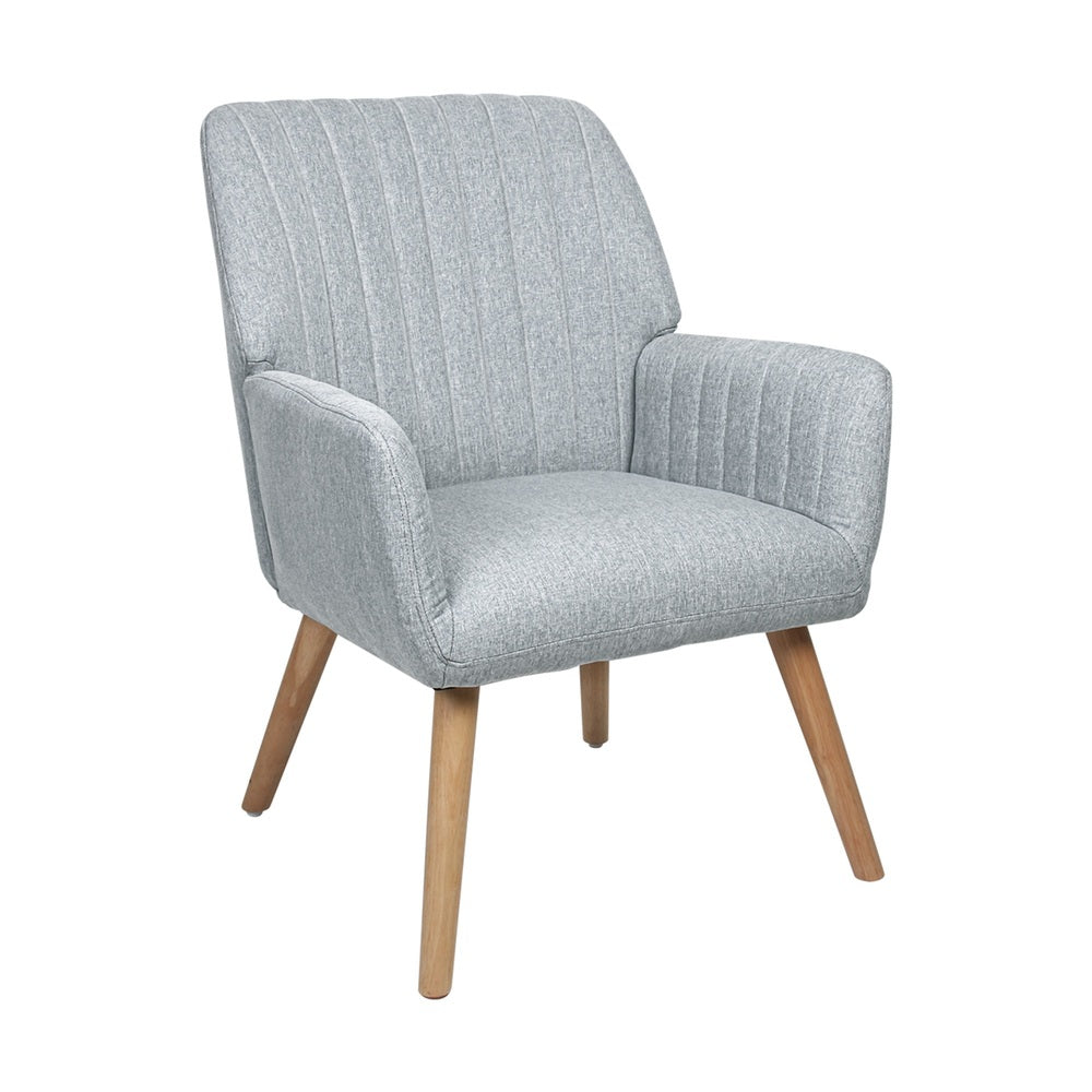 Elevate Your Space with the Stylish Blue Accent Armchair