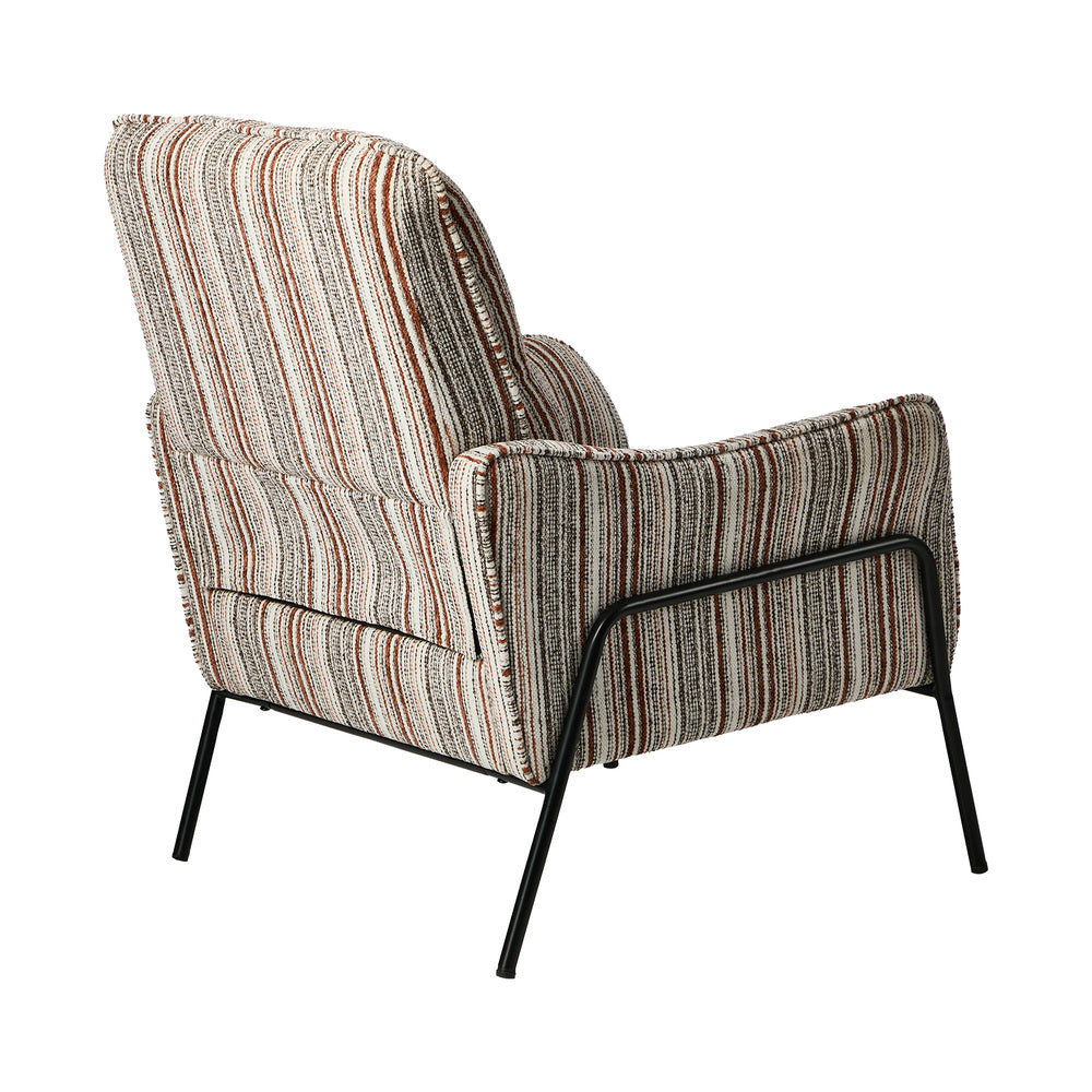 Modern Accent Armchair Lounge Collection High Back Velvet Fabric 86cm Grey Metal Legs