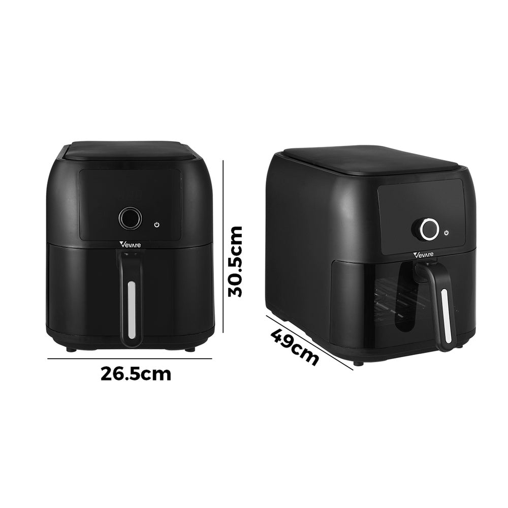 Air Fryer 8L Oven Digital Touch Oil Free Cooker 1700W