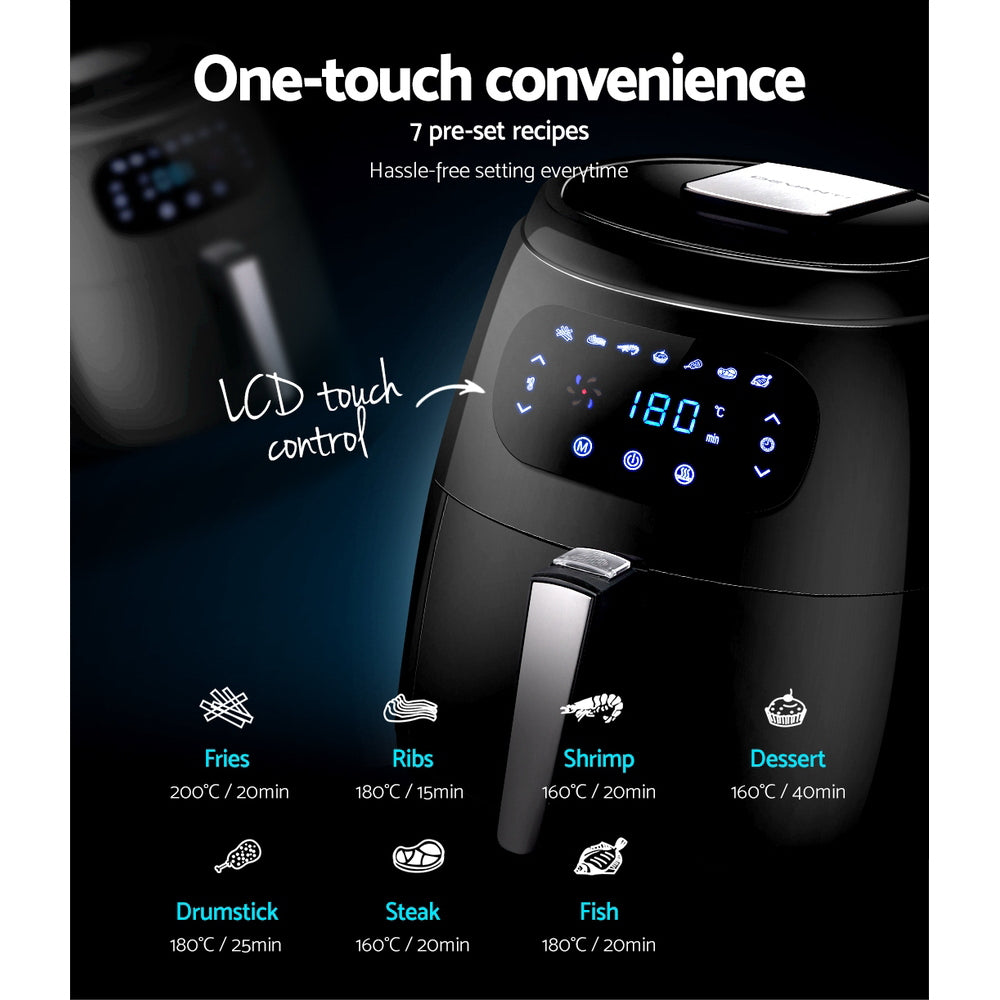 Air Fryer 8.5L Lcd Fryers