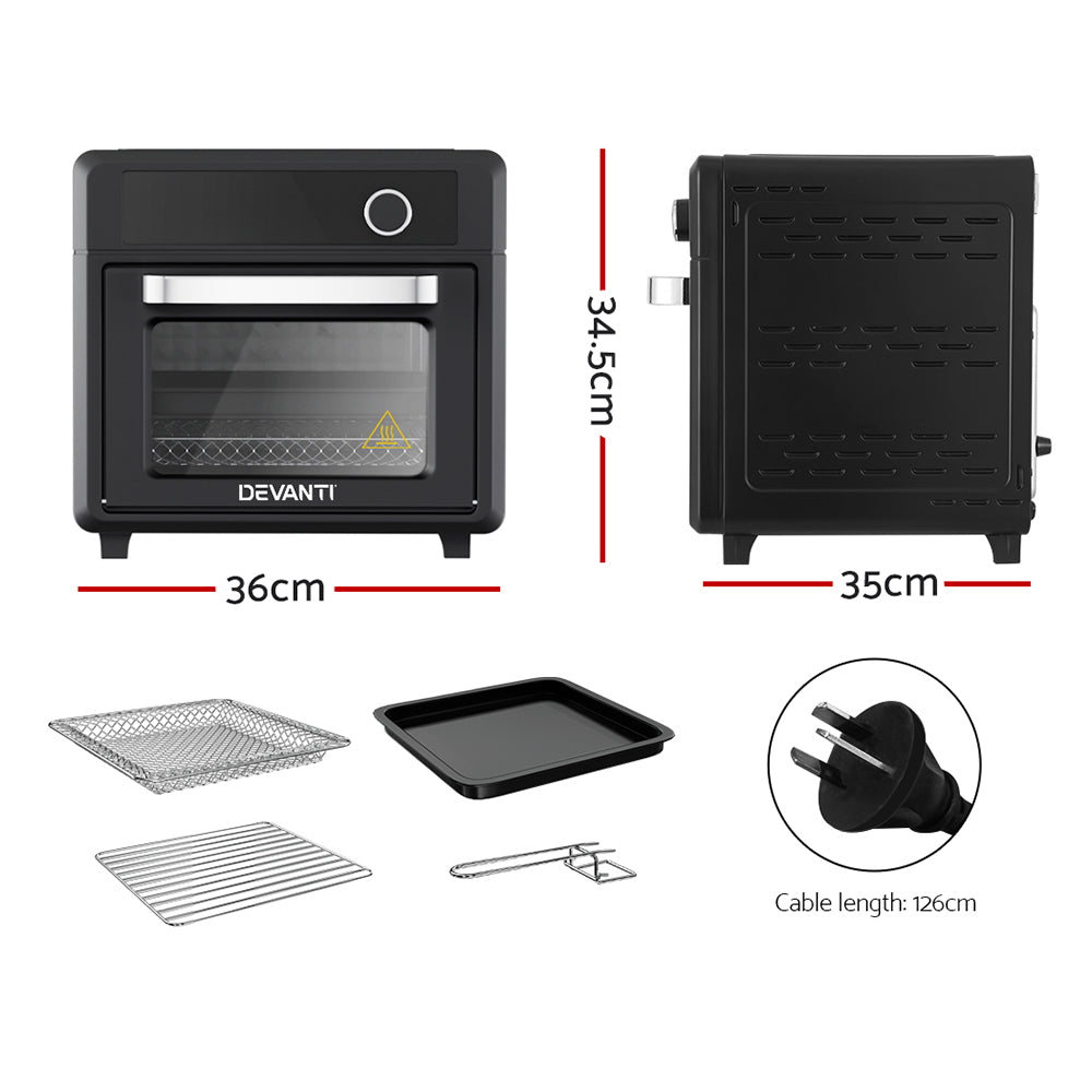 Air Fryer 15L/20L LCD Fryers Oven