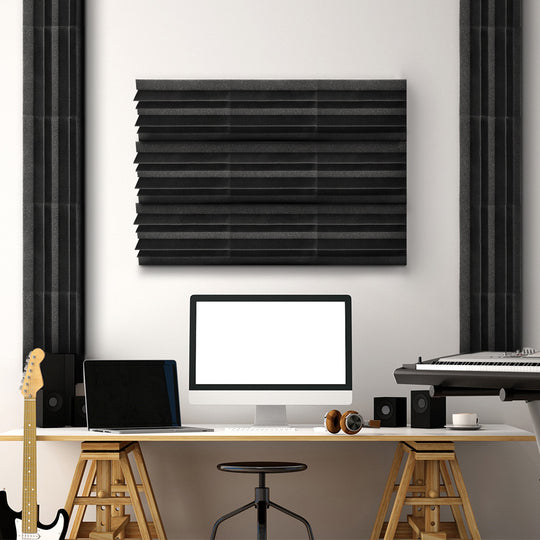 40pcs Corner Bass Studio Acoustic Foam Trap Sound Absorption