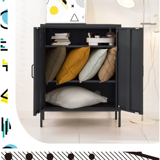 Buffet Sideboard Metal Cabinet - SWEETHEART