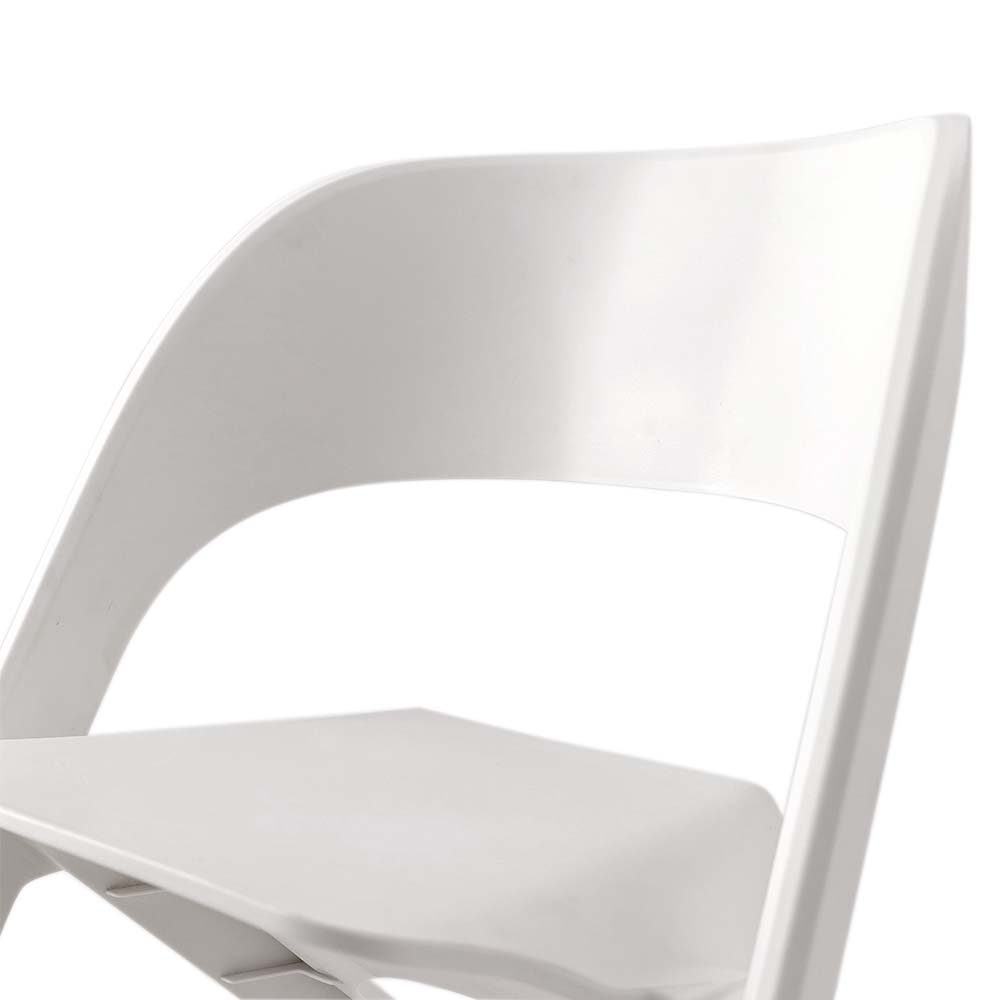 Set of 4 Dining Chairs Office Cafe Lounge Seat Stackable Plastic Leisure Chairs WH/GY/BL/OR/BG