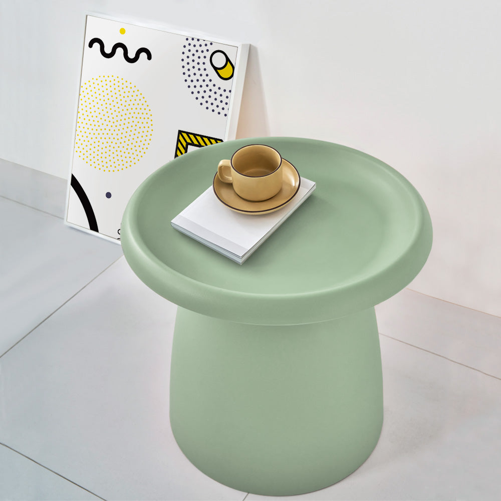 Coffee Table Mushroom Nordic Round Small Side Table 50CM YE/PK/GY/RD/WH/GR