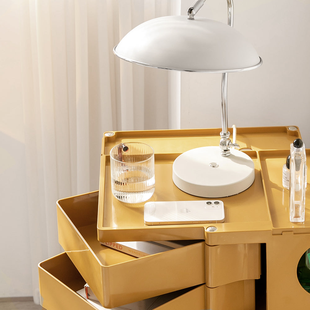 Modern Boby Trolley Mobile Storage Cart Shelf 5 Tier Drawer YE/OR/GR/GY/PK/WH | Side Tables - photo 51