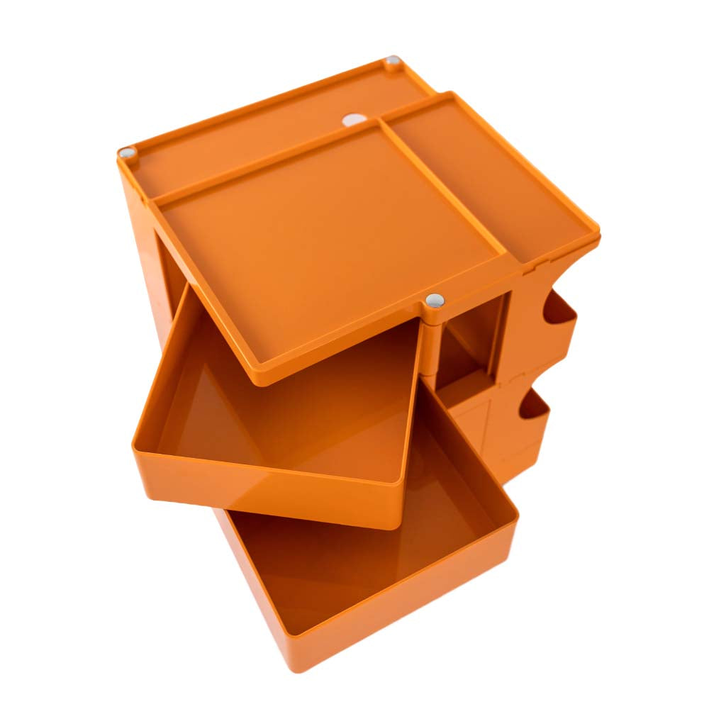 stylish Boby Trolley Storage Bedside Table Mobile Cart 3 Tier YE/OR/GR/GY/PK/WH - Side Tables - photo 14