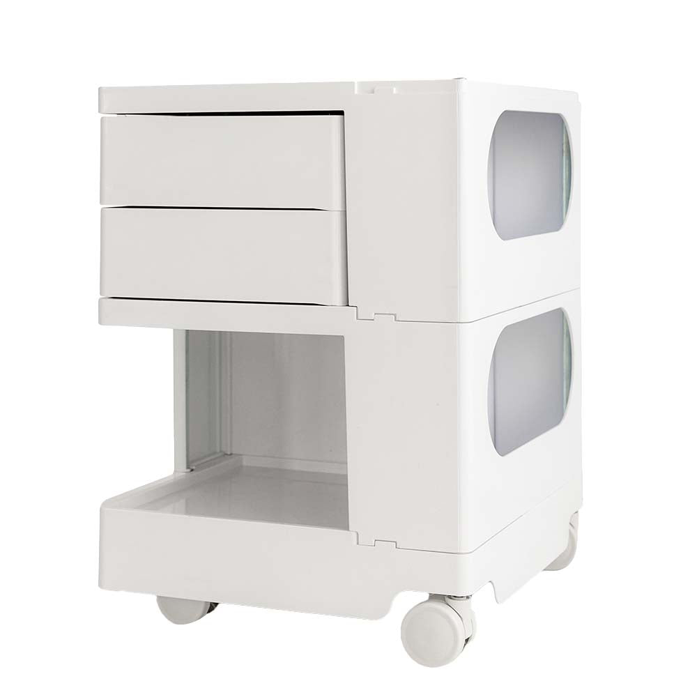 Side Tables - stylish Boby Trolley Storage Bedside Table Mobile Cart 3 Tier YE/OR/GR/GY/PK/WH - photo 20