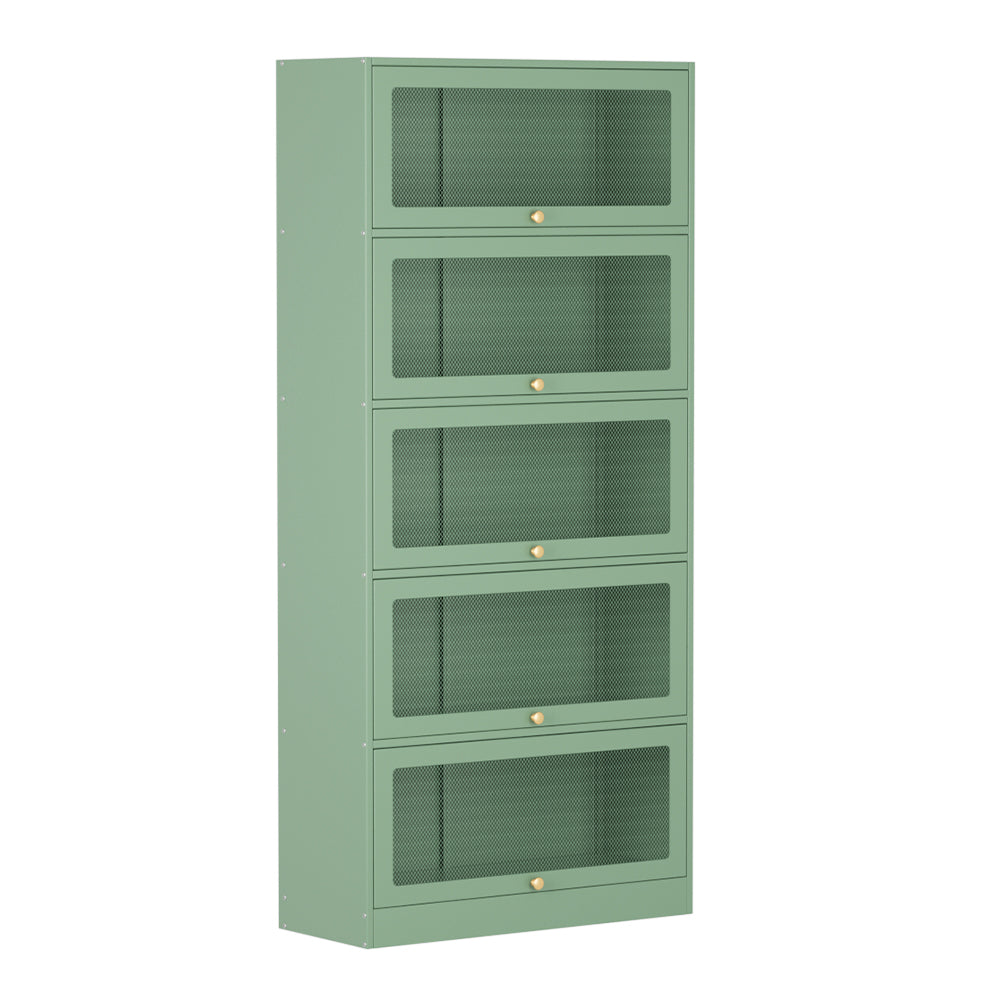 Buffet Sideboard Metal Cabinet ELIA Green Storage Cupboard