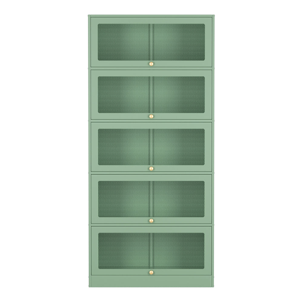 Buffet Sideboard Metal Cabinet ELIA Green Storage Cupboard