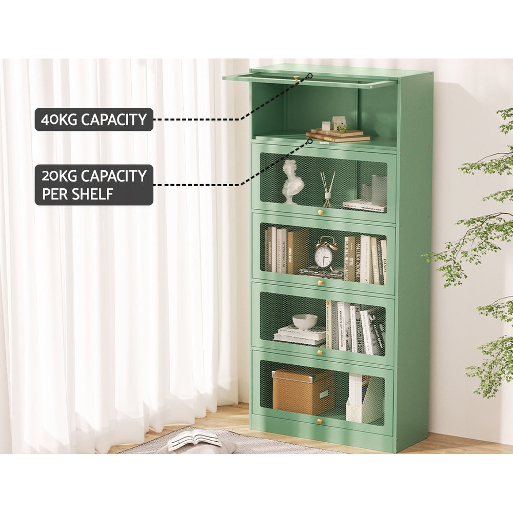 Buffet Sideboard Metal Cabinet ELIA Green Storage Cupboard