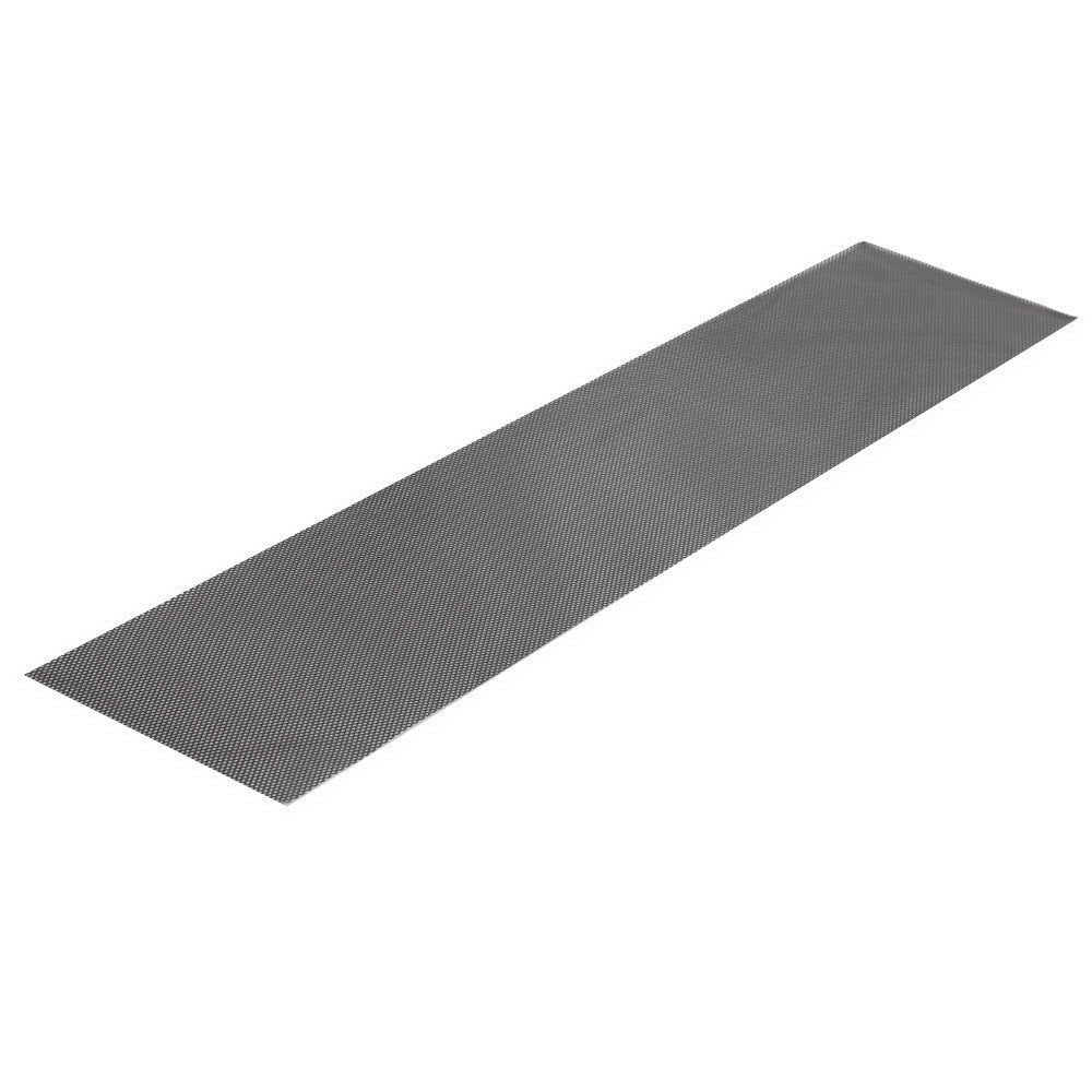 Aluminium Gutter Guard Mesh 60M 100x20cm Black Leaf Protection