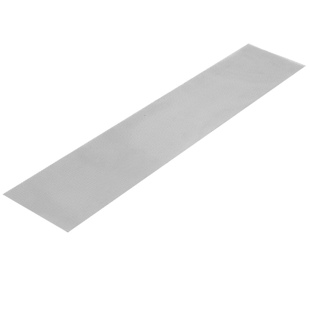 Durable Aluminium Gutter Guard Mesh 30 Pieces, 0.7mm Micro-Hole, Silver