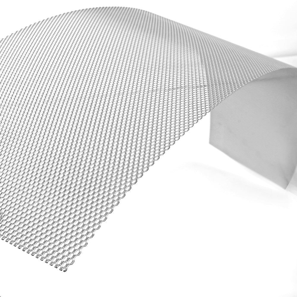 Durable Aluminium Gutter Guard Mesh 30 Pieces, 0.7mm Micro-Hole, Silver