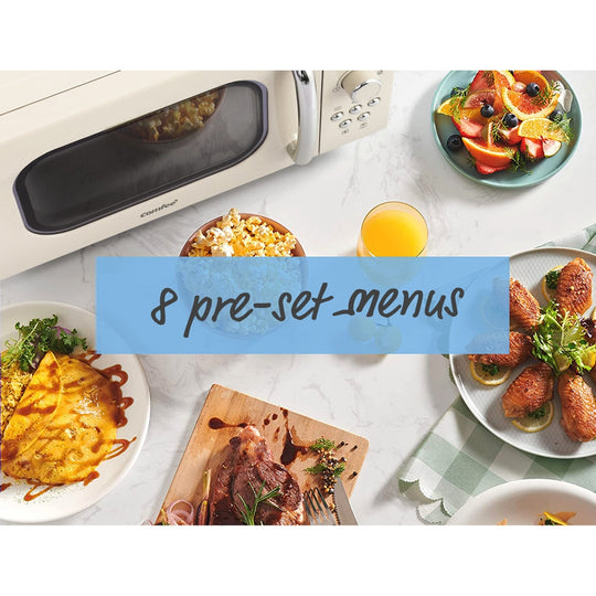 800W - 20L Microwave Oven 800W Cream