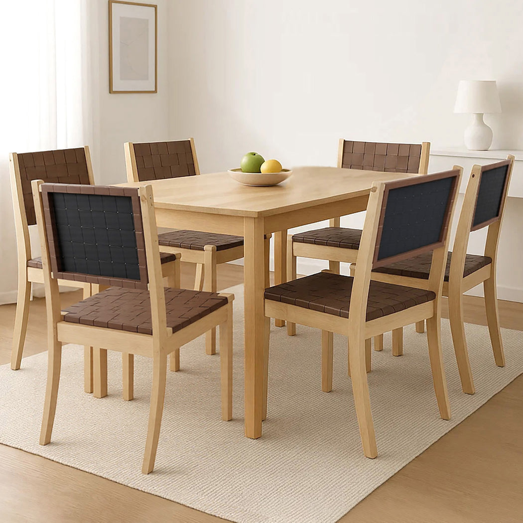 Ergonomic Dining Chairs Accent Chair Lounge x6  High Back Support