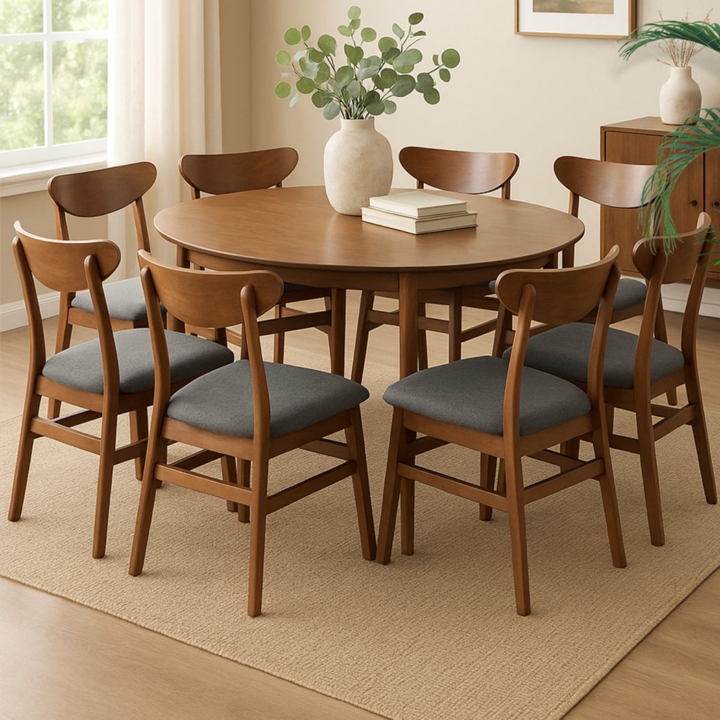 Cozy 8x Dining Chairs Kitchen Chair  Adjustable Height Classic
