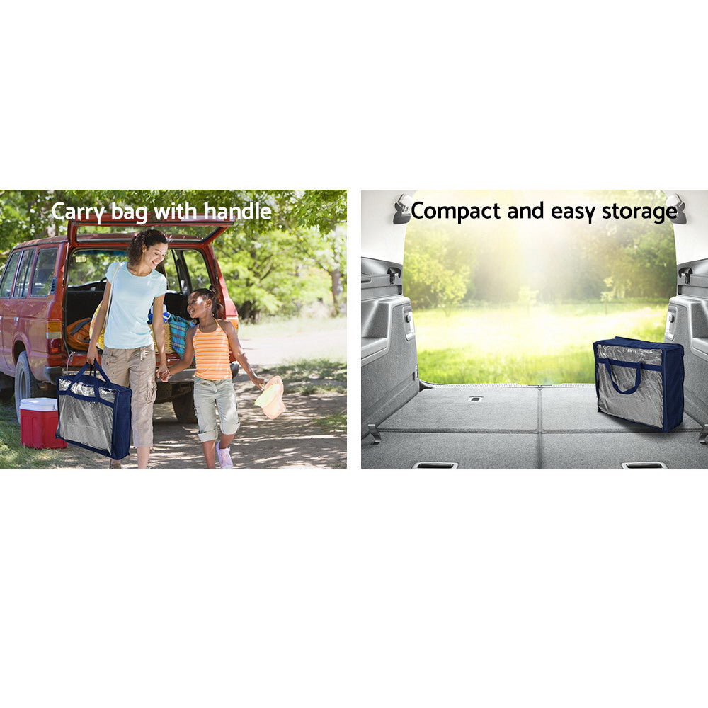 4M x 2.5M Caravan Camping Floor Mat Mesh Outdoor Anti-Slip Ground Cover Matting