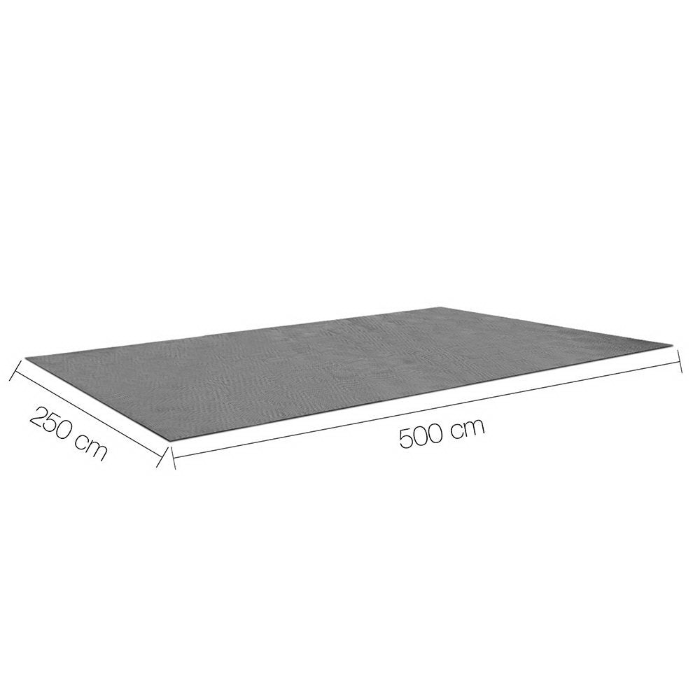5M X 2.5M 600Gsm Caravan Camping Floor Matting Mesh