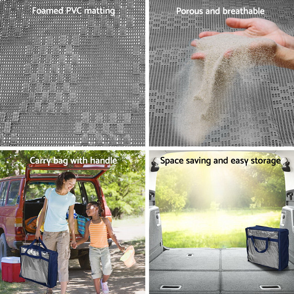 7M X 2.5M Annex Matting 600 GSM Caravan Park Mats Camping Annexes